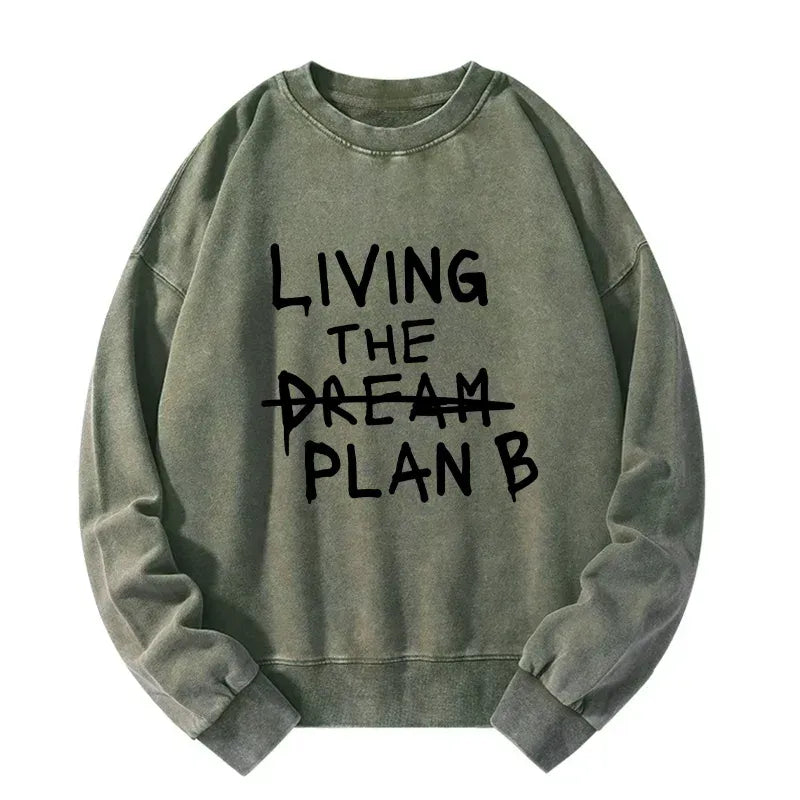 Kyoto-Lion Implement Plan B Washed Sweatshirt