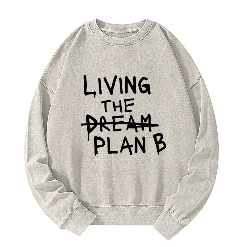 Kyoto-Lion Implement Plan B Washed Sweatshirt