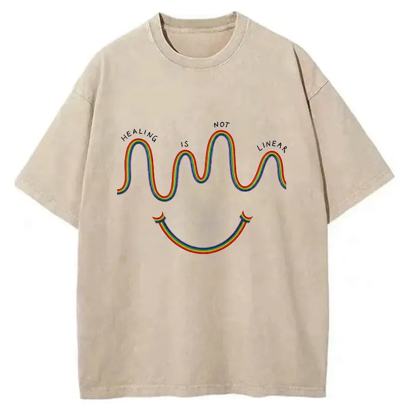 Kyoto-Lion Face Treatment With A Smile Washed T-Shirt