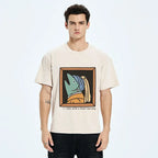 Kyoto-Lion Fish With A Pearl Earring Washed T-Shirt