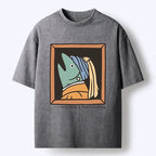 Kyoto-Lion Fish With A Pearl Earring Washed T-Shirt