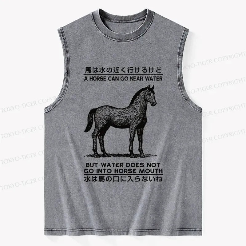 Japanese Vintage Tank Top for Daily Wear