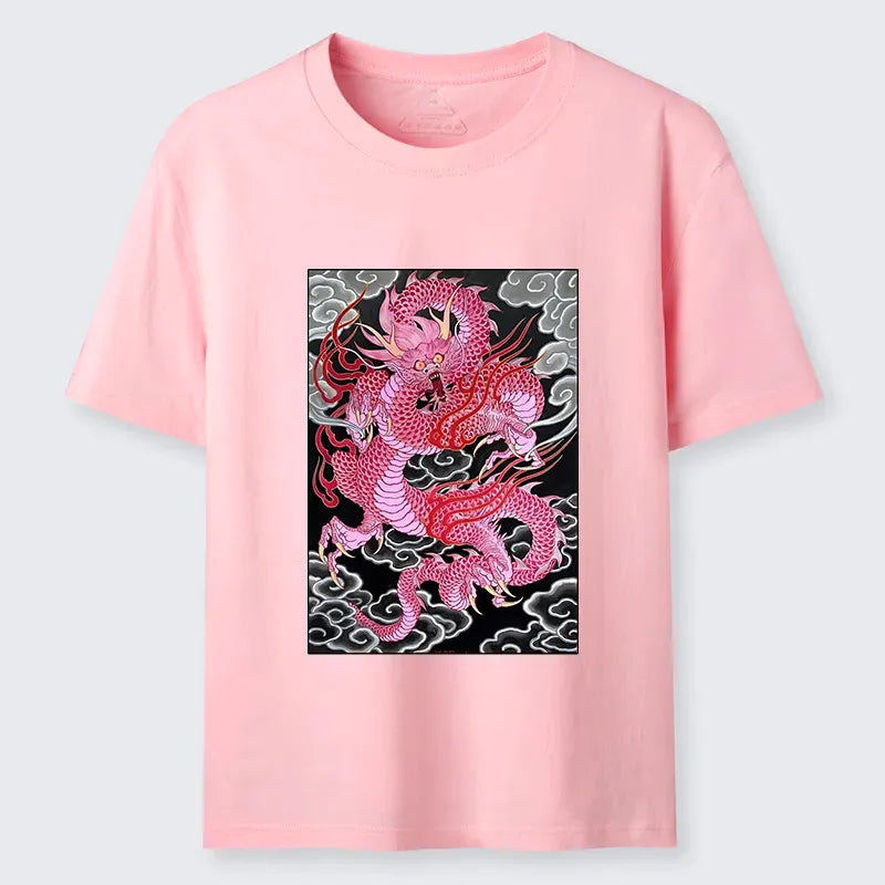 Pink Dragon Classic Tee for Everyday Wear
