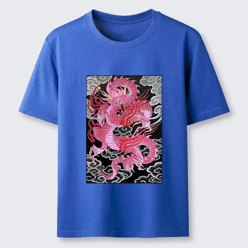 Pink Dragon Classic Tee for Everyday Wear