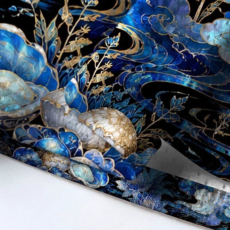 Kyoto-Lion Gorgeous Azure Jellyfish Mesh Jersey