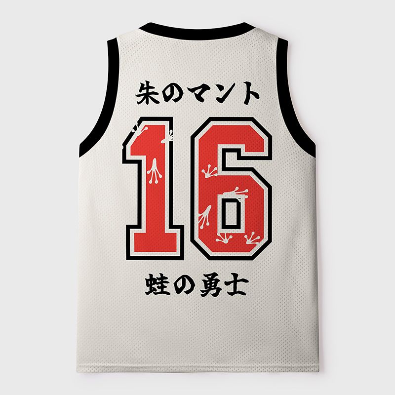 Kyoto Lion Mesh Tank Top for Casual