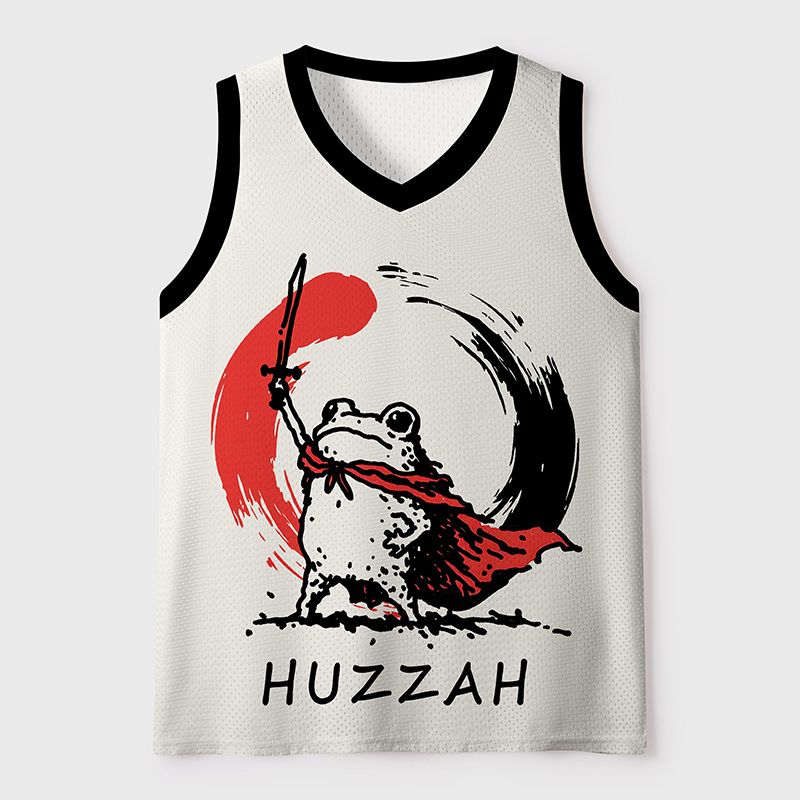 Kyoto Lion Mesh Tank Top for Casual