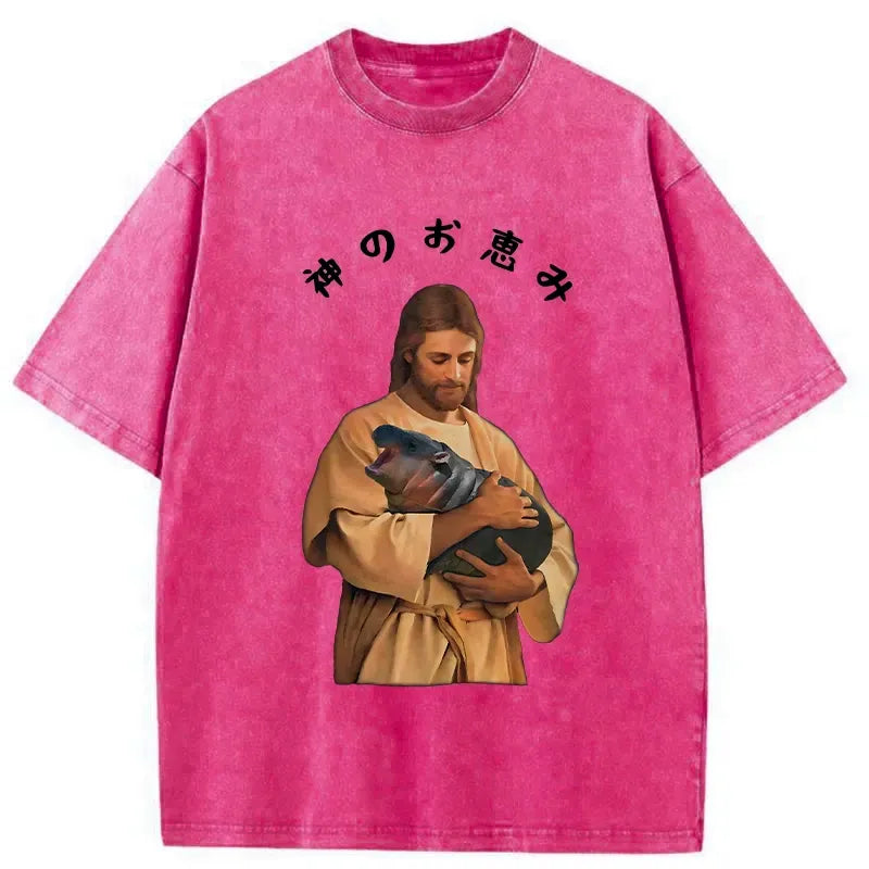 kyoto lion god tee for streetwear