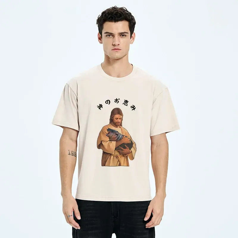 japanese vintage washed t-shirt