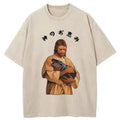 Kyoto-Lion God's Grace Washed T-Shirt