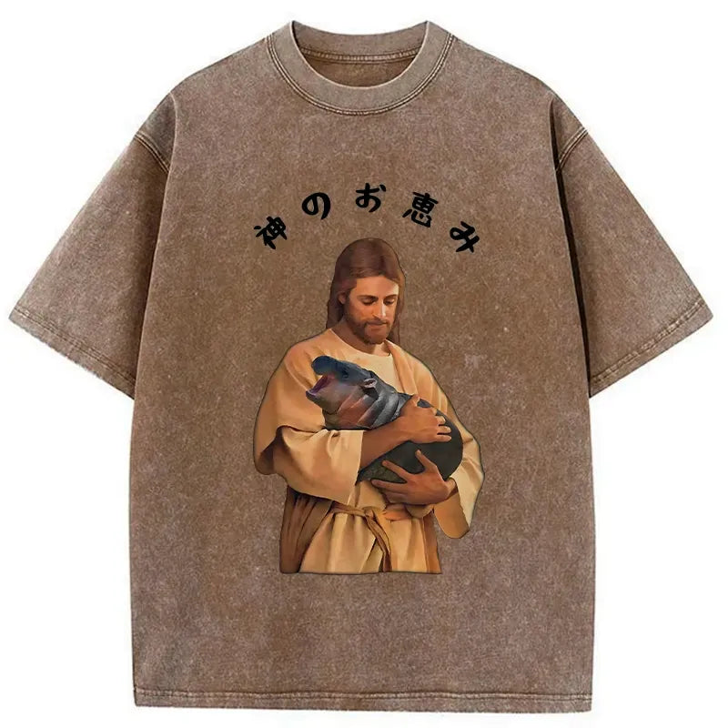 kyoto lion god tee for streetwear