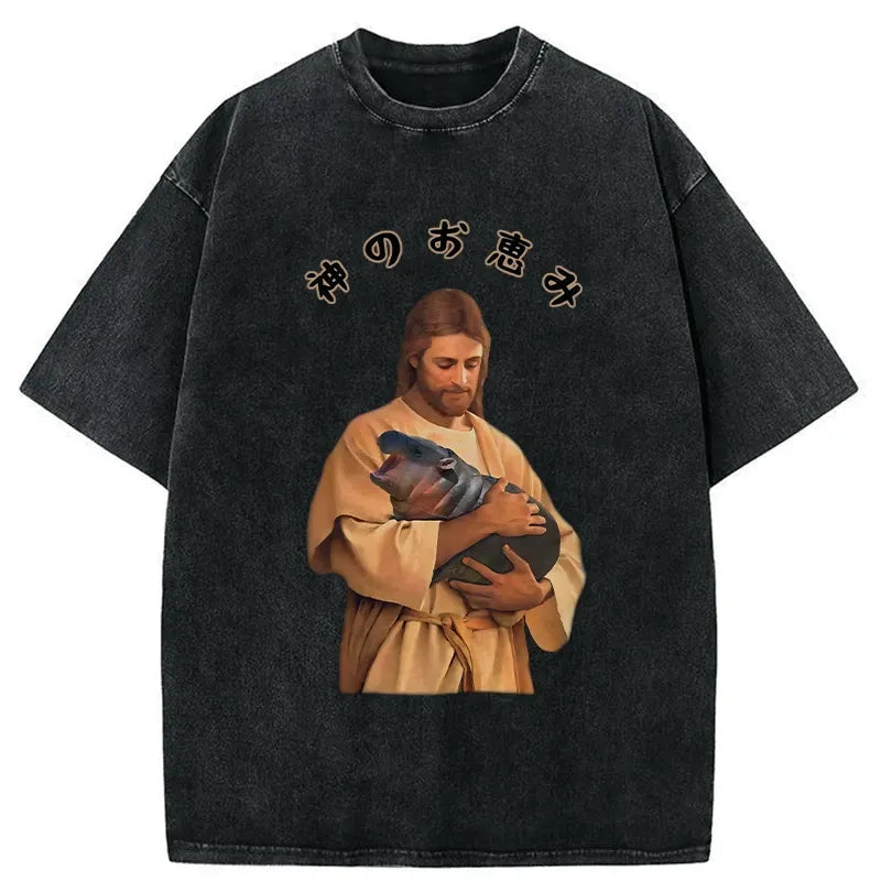 kyoto lion god tee for streetwear