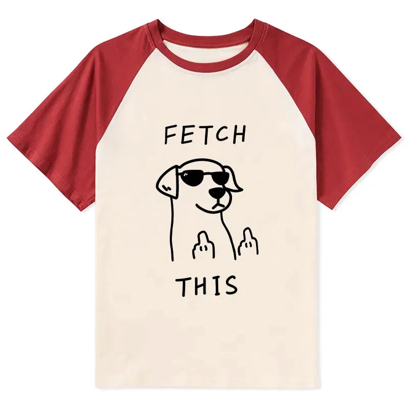 Unisex Cotton Raglan Shirt with Japanese Style
