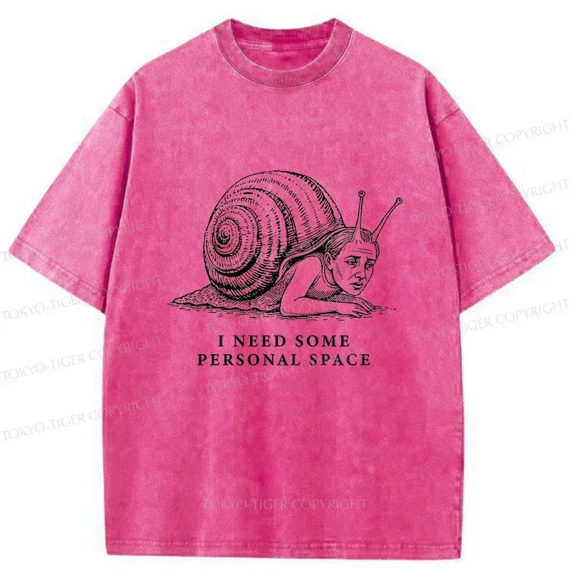 Japanese Vintage Washed T-Shirt for Daily Wear