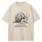 Ukiyo-e Snail Man Shirt for Street Style