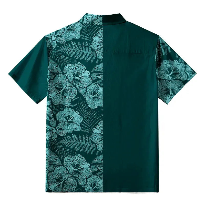 Tropical Floral Shirt for Summer Beach