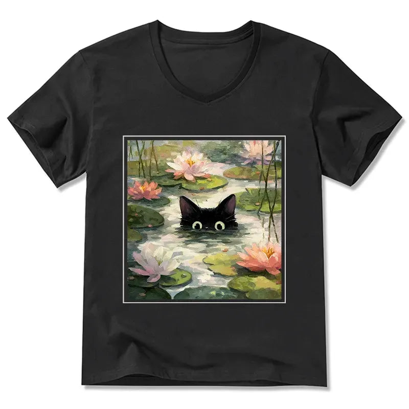 Kyoto unisex v-neck tee limited edition