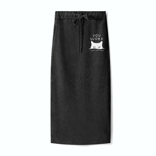 Best Seller Washed Terry Skirt for Daily Wear