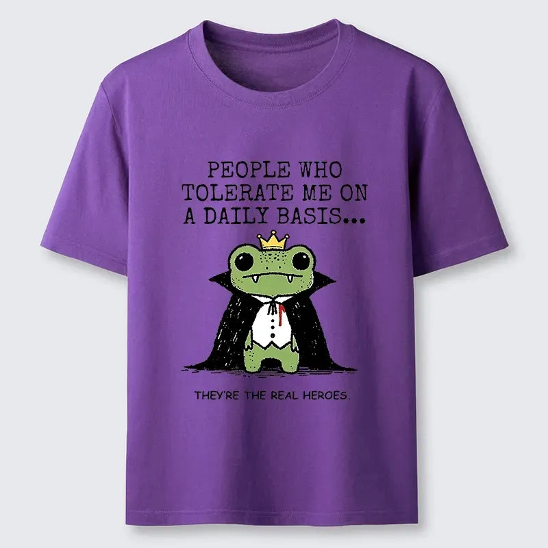 Funny Meme Frog Shirt for Streetwear