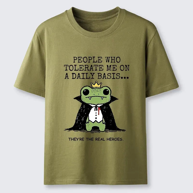 Funny Meme Frog Shirt for Streetwear