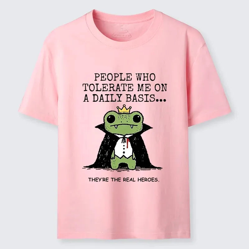 Kyoto-Lion Funny Meme Vampire Frog Classic T-Shirt