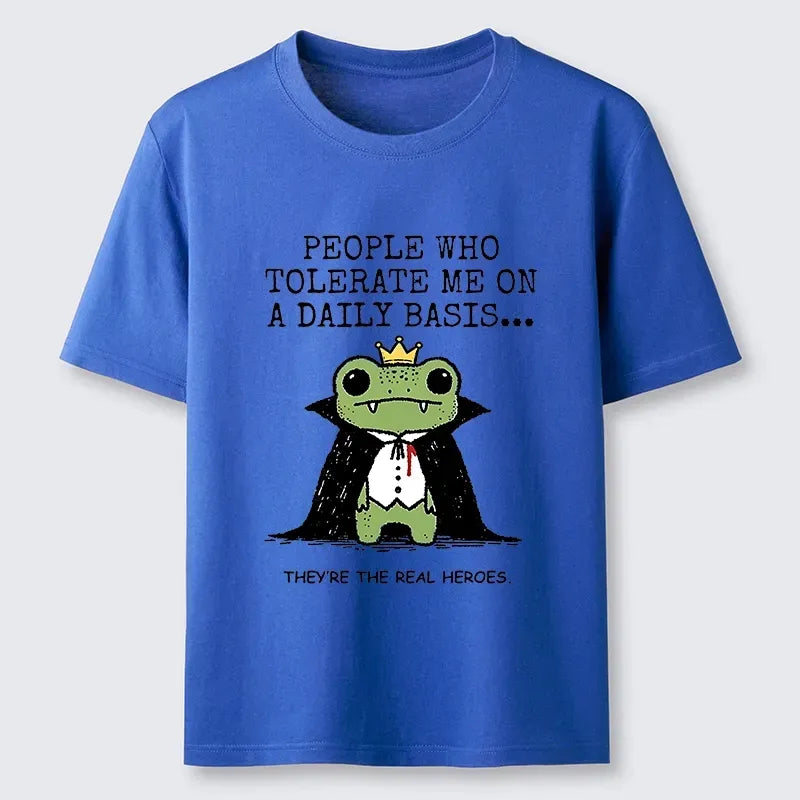 Funny Meme Frog Shirt for Streetwear