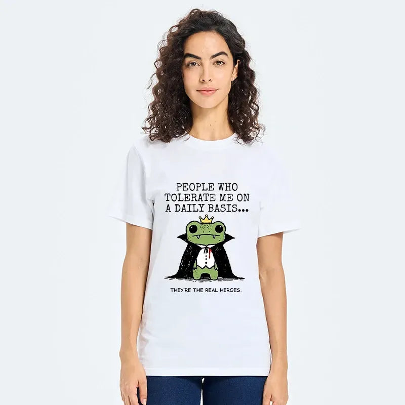 Funny Meme Frog Shirt for Streetwear