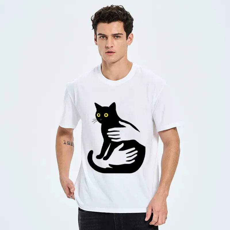 ukiyo-e black cat gift for her