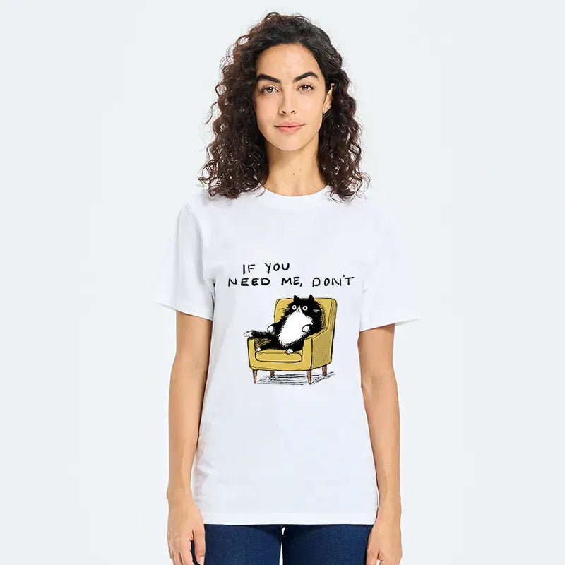 Soft Comfortable Japanese Cat T-Shirt