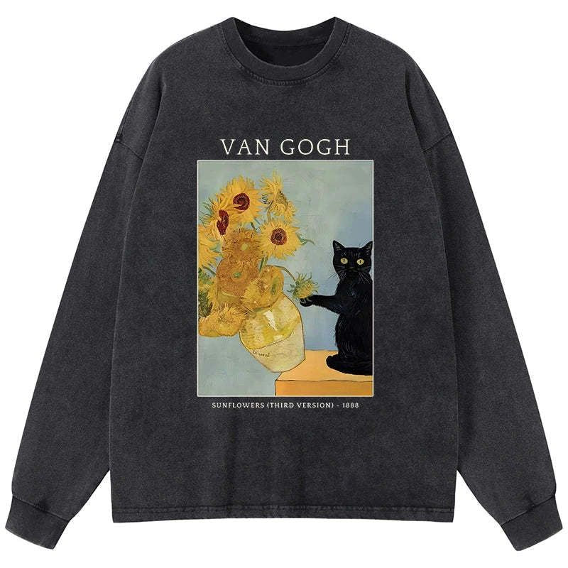 kyoto lion vintage washed unisex tshirt