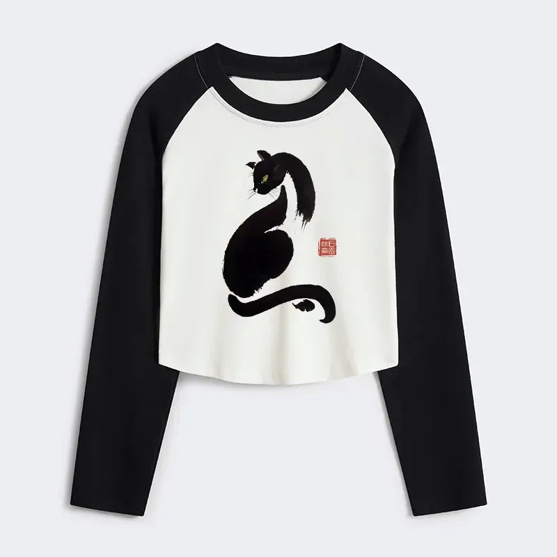 Women's Japanese Cat Shirt