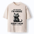 Not Ready To Do Things Cat T-Shirt