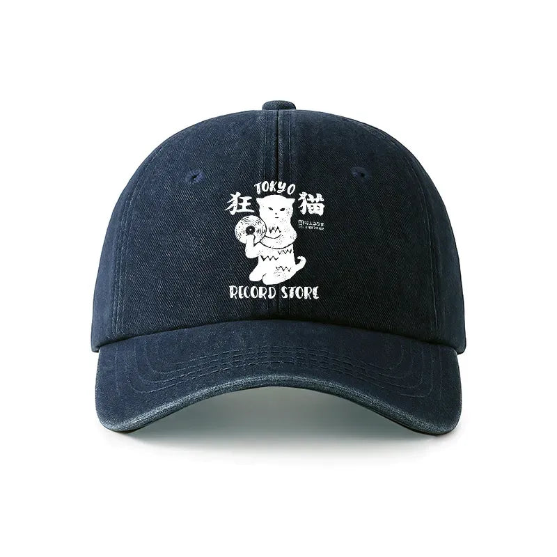 Vintage Japanese cat cap free shipping
