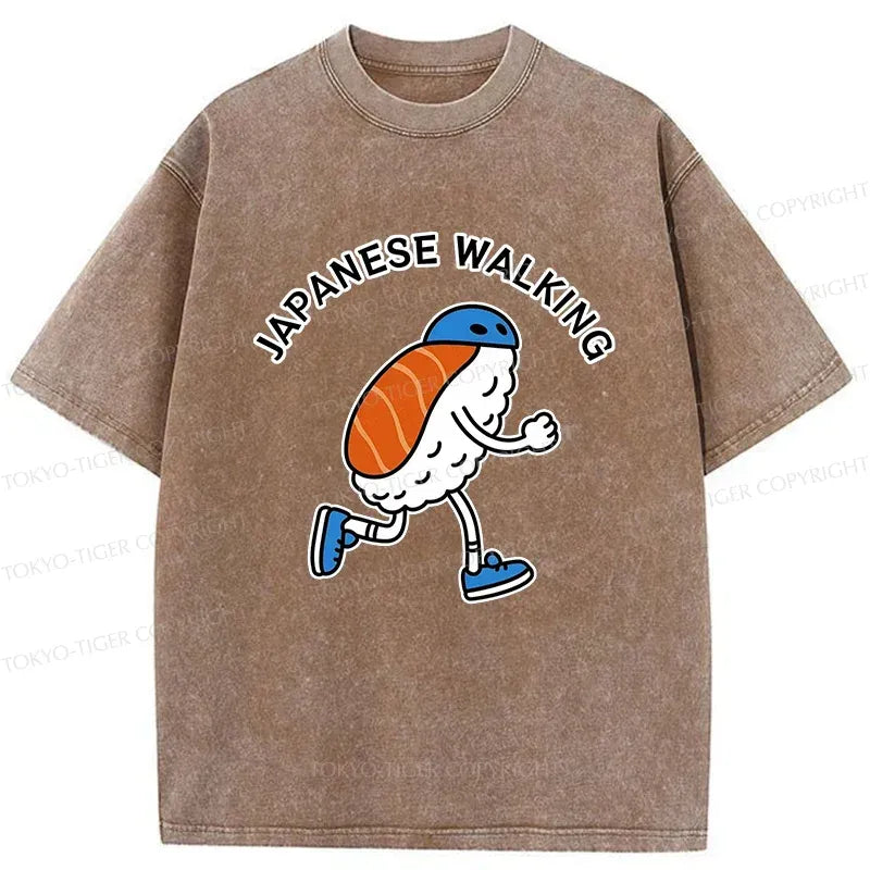 Unisex Cotton Walking T-Shirt for Summer