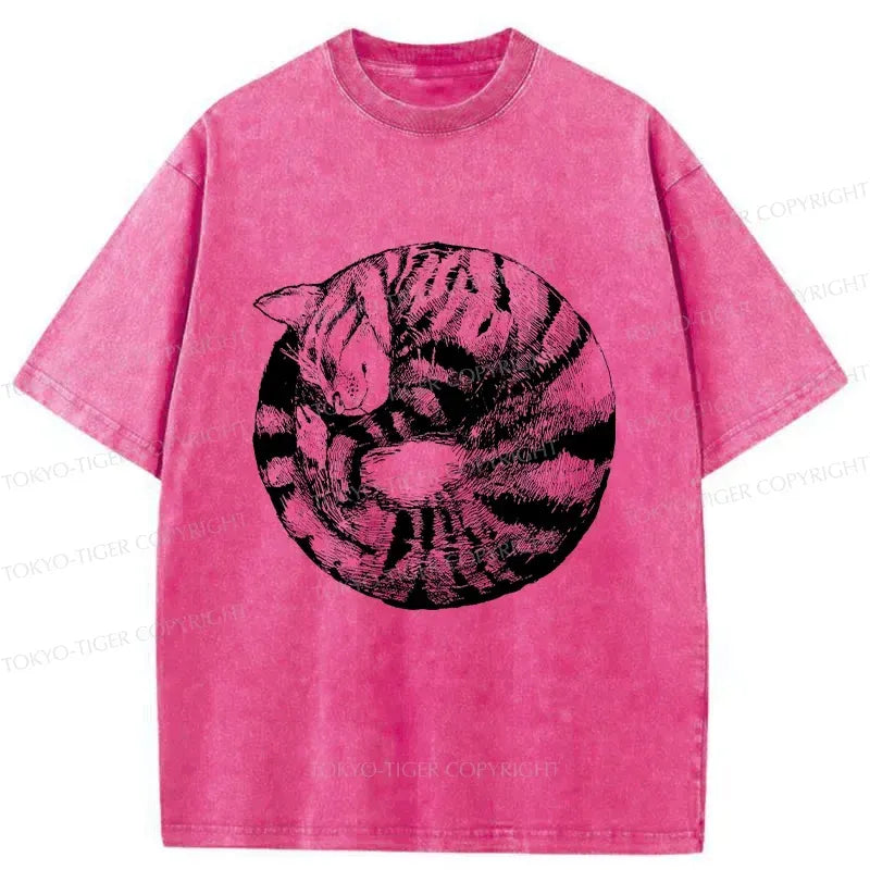 Japanese Cat T-Shirt for Daily Wear