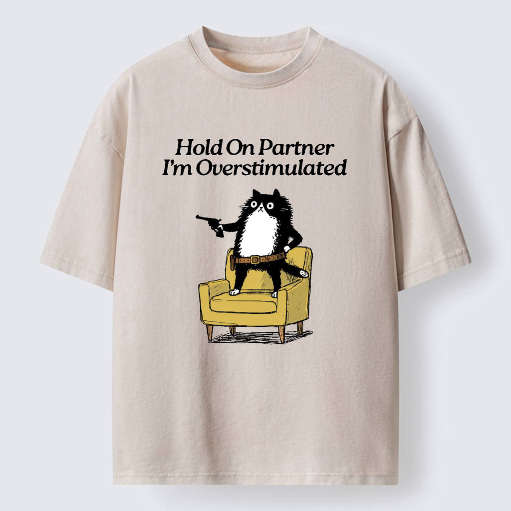 Japanese cat t-shirt for daily wear