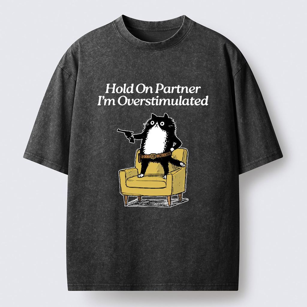 Japanese cat t-shirt for daily wear