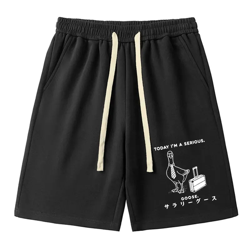 Kyoto Lion Goose Shorts for Streetwear