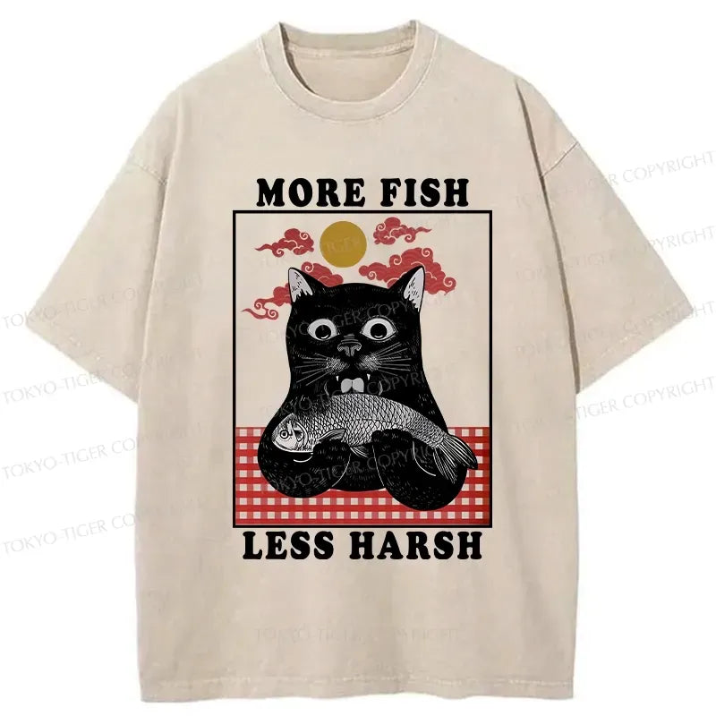 Japanese Washed T-Shirt for Daily Wear