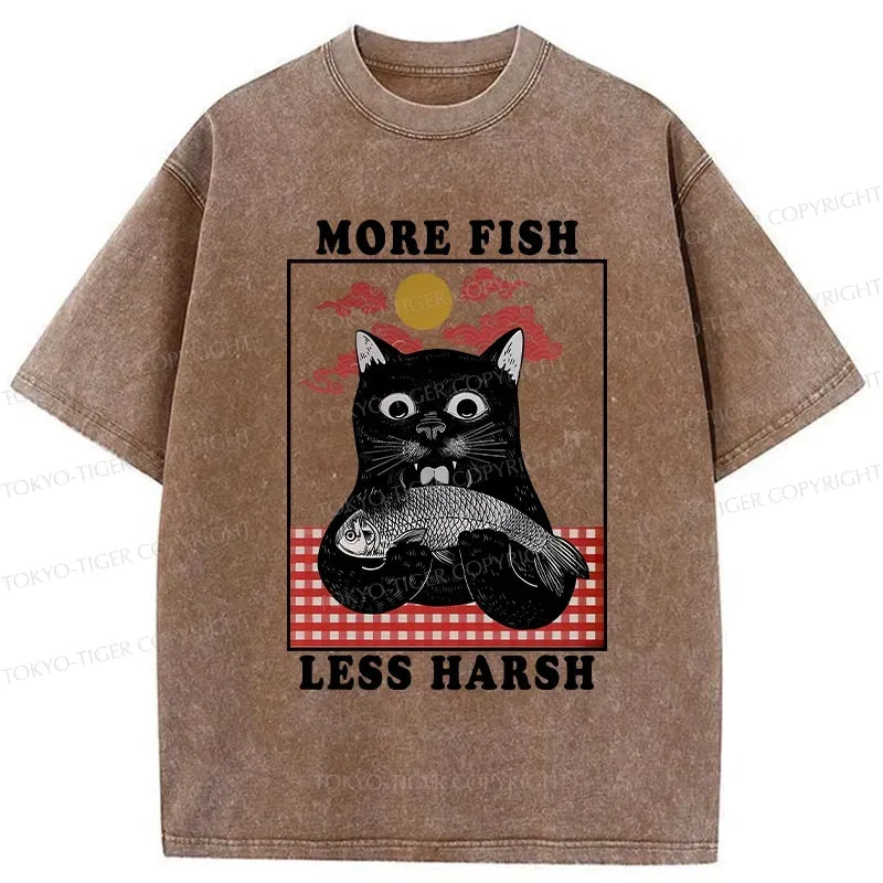 Japanese Washed T-Shirt for Daily Wear