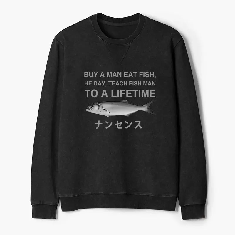 Unisex Kyoto Lion Sweatshirt Gift Idea