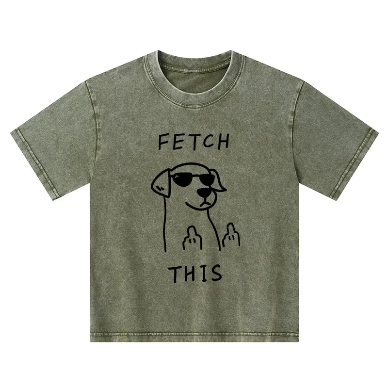 Kyoto Lion Rebellious Dog Kids Tee
