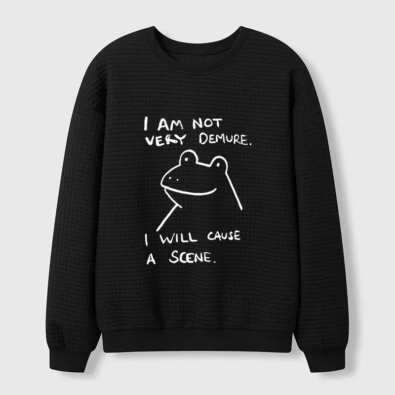 Funny Frog Streetwear Sweatshirt Premium