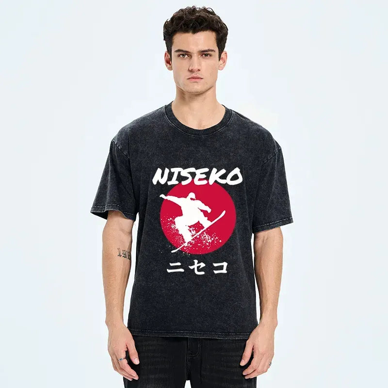 kyoto lion snowboarding tee free shipping