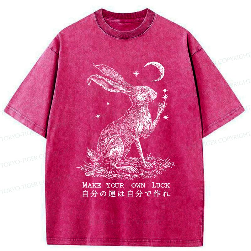 Kyoto-Lion Magic Rabbit Washed T-Shirt