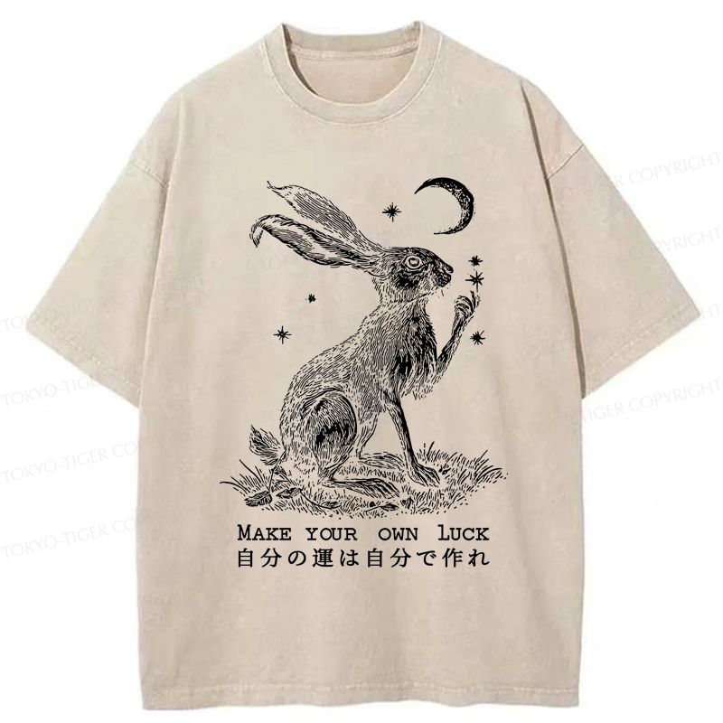 Vintage Kyoto Rabbit Tee for Daily Wear