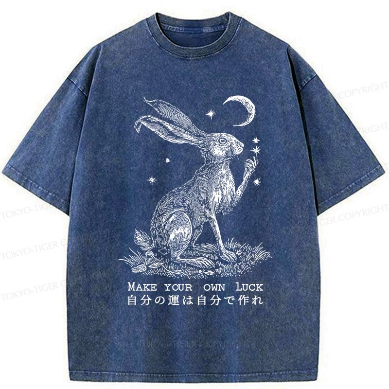 Vintage Kyoto Rabbit Tee for Daily Wear
