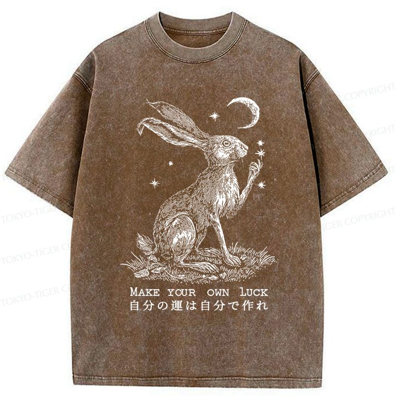Vintage Kyoto Rabbit Tee for Daily Wear