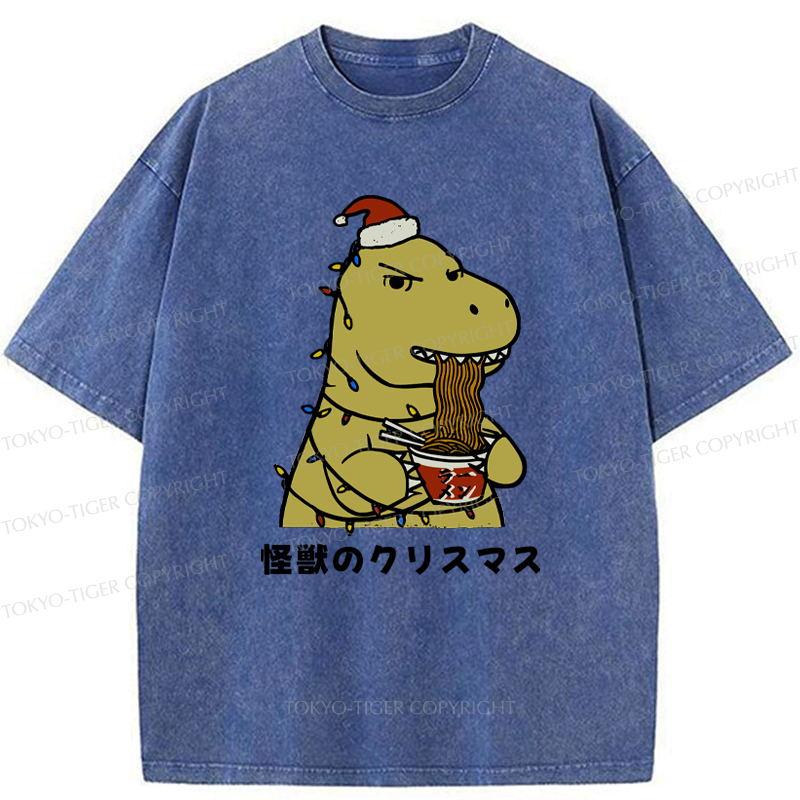 Kyoto-Lion The Monsters¡¯ Christmas Washed T-Shirt
