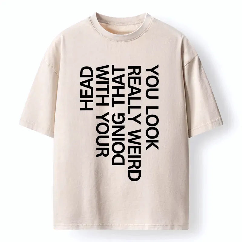 Washed Unisex Tee for Casual Weekend